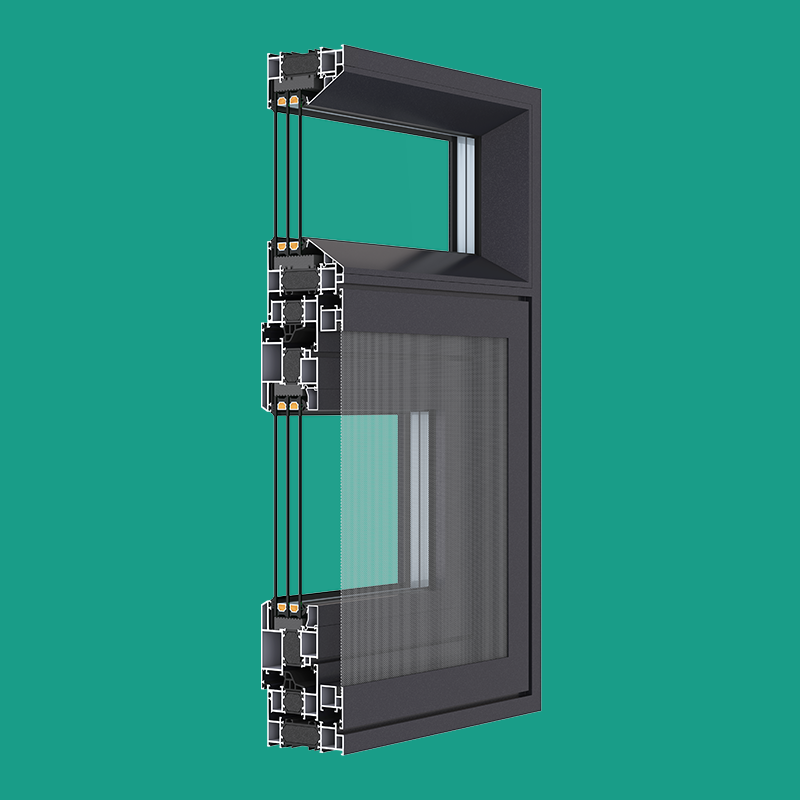 尊享105纱扇内开玻扇外开